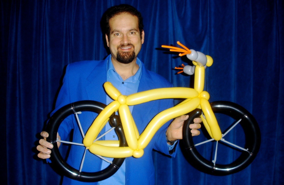 bicycle balloon art